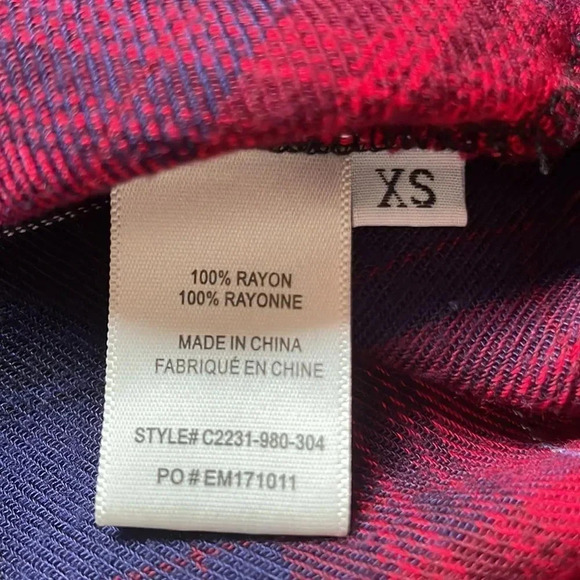 🔥4/$20 Anthropologie Cloth & Stone Plaid Shirt - Picture 7 of 12